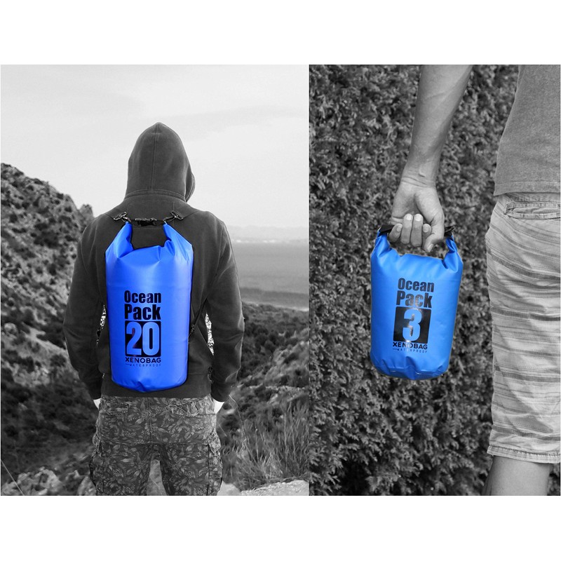 Xenobag Waterproof Bag 3 Litres Or 20 Litres/Dry Bag, Small/Ocean
