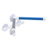 PVC Bird Bath Shower Bathing Perch Stand with Suction Cup