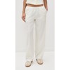 Lioness Women's in Bloom Pants, Ivory, Off White, Stripe, L