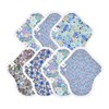 Cloth Napkins NO 4 Organic Cotton 7 Piece Set v14