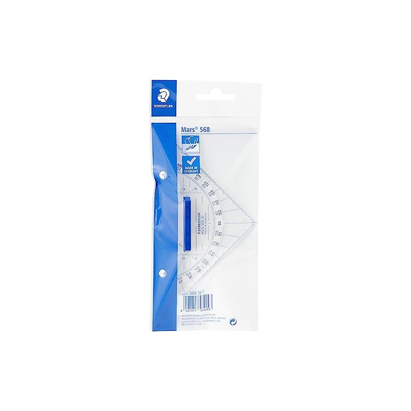 STAEDTLER Mars 568 36 16 cm Geometry Set Square with