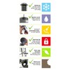 Audubon Dragonfly Squirrel Proof Tube Bird Feeder