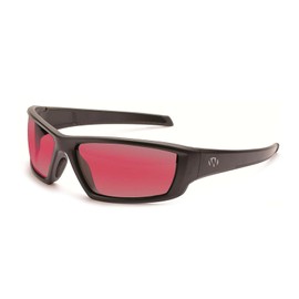 Walker's IKON Vector Full Frame Shooting Glasses | Impact-Resistant Non-Slip Frame Hunting Shooting Eyesight Protection Glasses, Microfiber Lens Cloth & Carry Case Included, Rose