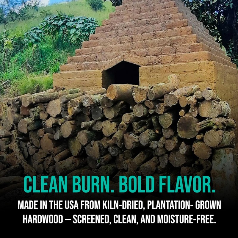 FOGO Hickory Wood Chunks for Grilling and Smoking, Classic Bold