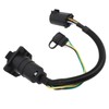 6‑24V 7 Pin to 7 and 4 Pin Trailer Adapter