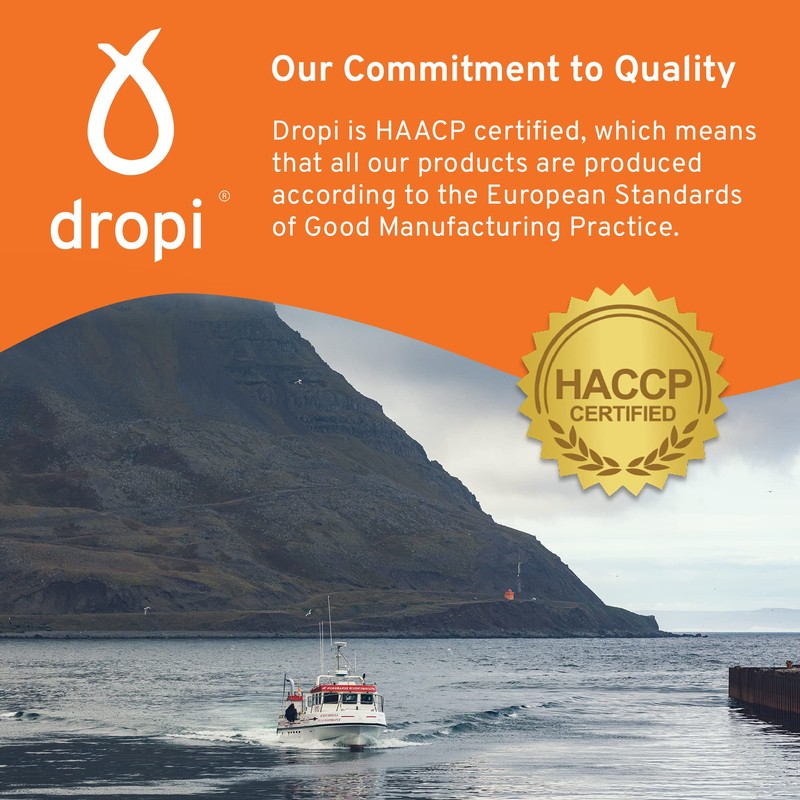 Dropi Clean Icelandic Fish Oil - 170ml (Fennel)