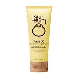 Sun Bum Original SPF 50 Sunscreen Face Lotion - Travel Size - 3 oz