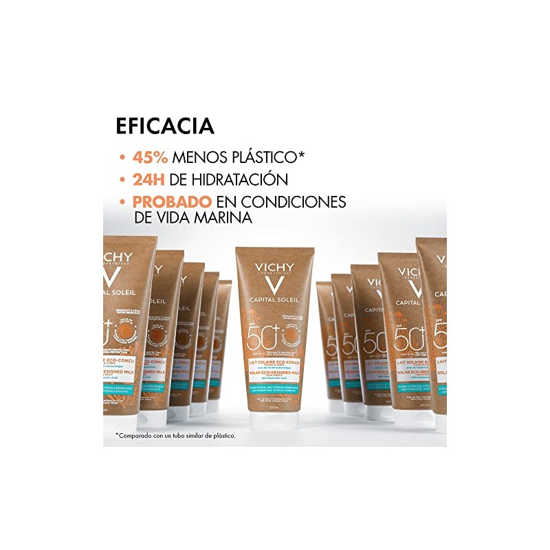 VICHY Protector Solar para Cuerpo y Rostro Eco-Solar FPS50+ Vichy