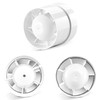 ANBOO Pipe Fan, 100 mm Exhaust Fan, Pipe Fan, Quiet