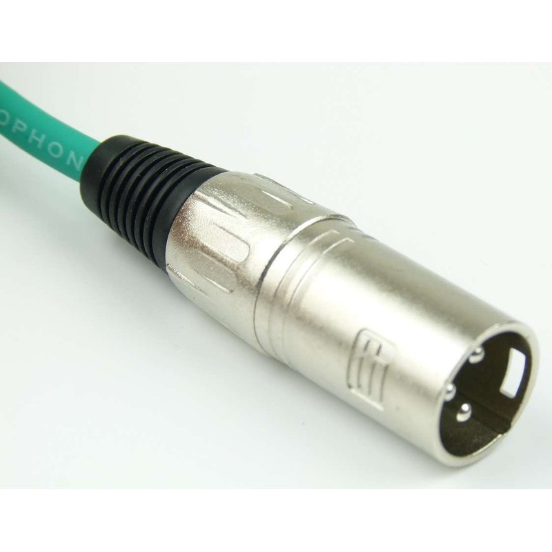 Adam Hall Cables K3MMF0050GRN Microphone Cable XLR Female to XLR