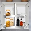 Frienda 2 Pcs Lazy Susan Shelf Liners - Non Adhesive,