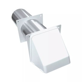 Lambro 4"Wht Plst Prefd Hd Vent