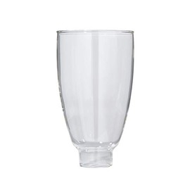 B&P Lamp® 6 1/2 Inch Clear Glass Colonial Style Lamp Shade for Sconces and Other Lighting Fixtures