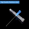 23Ga 1.5inch/38mm Disposable sterile Needles,Individually Wrapped,Pack of 100
