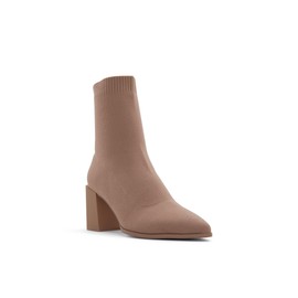 ALDO Women's Stassy Ankle Boot, Light Brown, 9