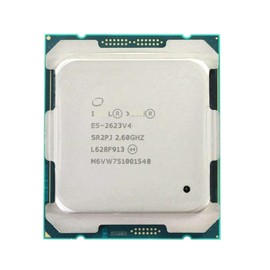 MovoLs CPU Compatible With Xeon E5 2623 V4 E5 2623V4 Prosesor 2.60GHZ 4-Core 10MB LGA2011-3 TPD 85W CPU Improve computer running speed
