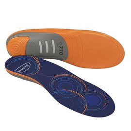 Dr. Scholl's Custom FiT Comfort – Plantar Fasciitis Insoles, Orthotics Shoe Inserts with Arch Support for Men & Women, Suitable for 220+ lbs, Stay on Your Feet All-Day with Optimum Cushioning, CF770