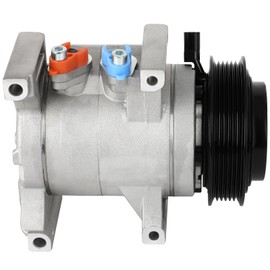 CO 20766C Air Conditioner AC Compressor Compatible with for Chrysler for 300 3.6L 2011-2013,for Dodge for Challenger 3.6L 2011 2013-2014,for Dodge for Charger 3.6L 2011-2013 Oem Replacement