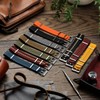 WatchGecko Ridge Military Nylon Watch Strap. Nylon Mens Replacement Watch