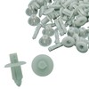 A ABSOPRO 7 mm Hole Diameter Plastic Rivet Fixing Clips