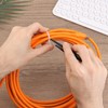 BOXOB Cable Tie Opener Tool, Black Stainless Steel Zip Tie