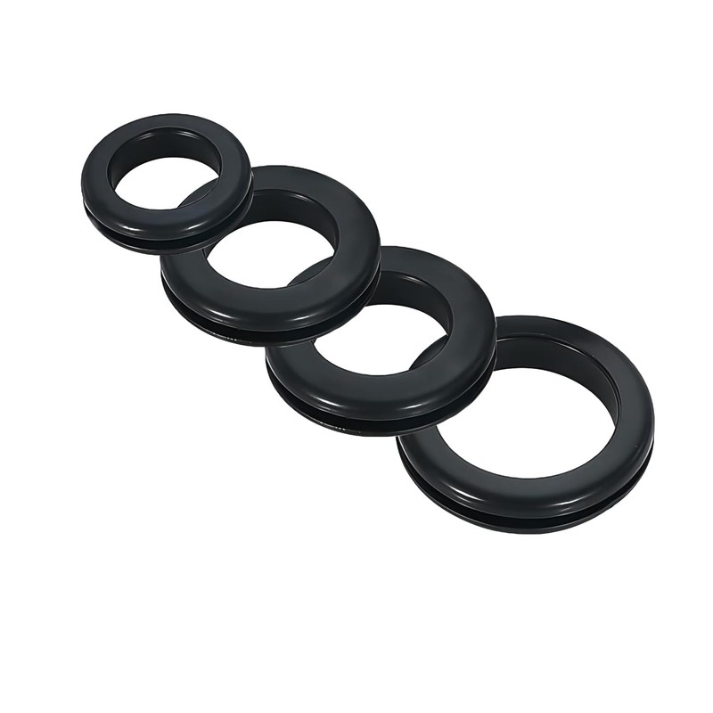 Ctyjia Pack of 20 rubber plugs, bore diameter 8 mm,