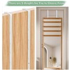 FWUNYVN 2 Pairs Over-The-Door Mirror Hanger, Adjustable Door Mirrors Hook