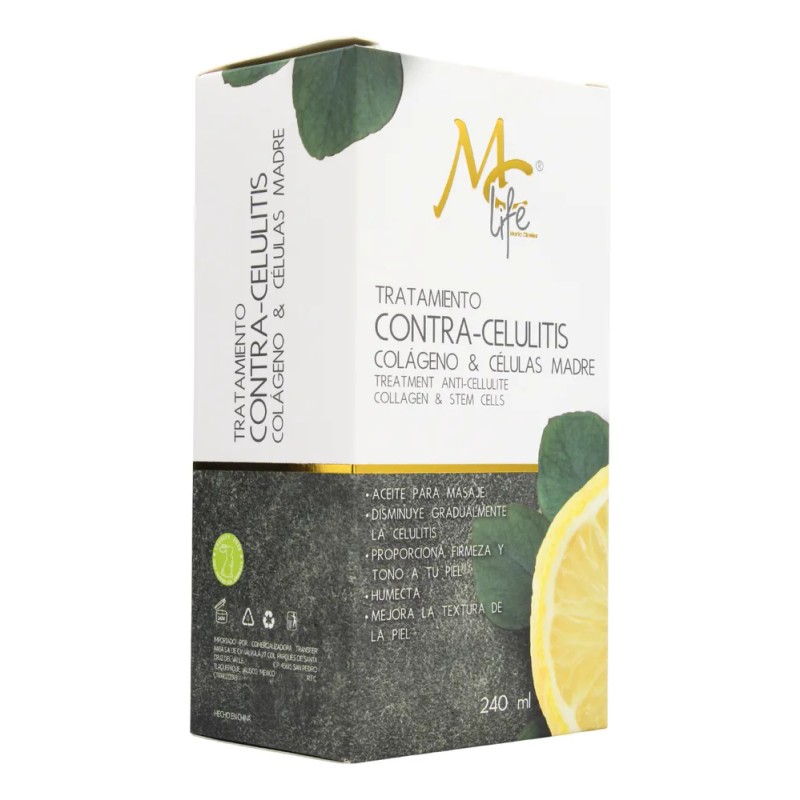 Aceite Para Masaje Anticelulitis Colágeno Tonifica, Mc Life