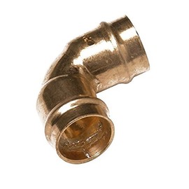 Merriway BH05516 (5 Pcs) Solder Ring Fitting Elbow 15mm - Pack of 5 Pieces