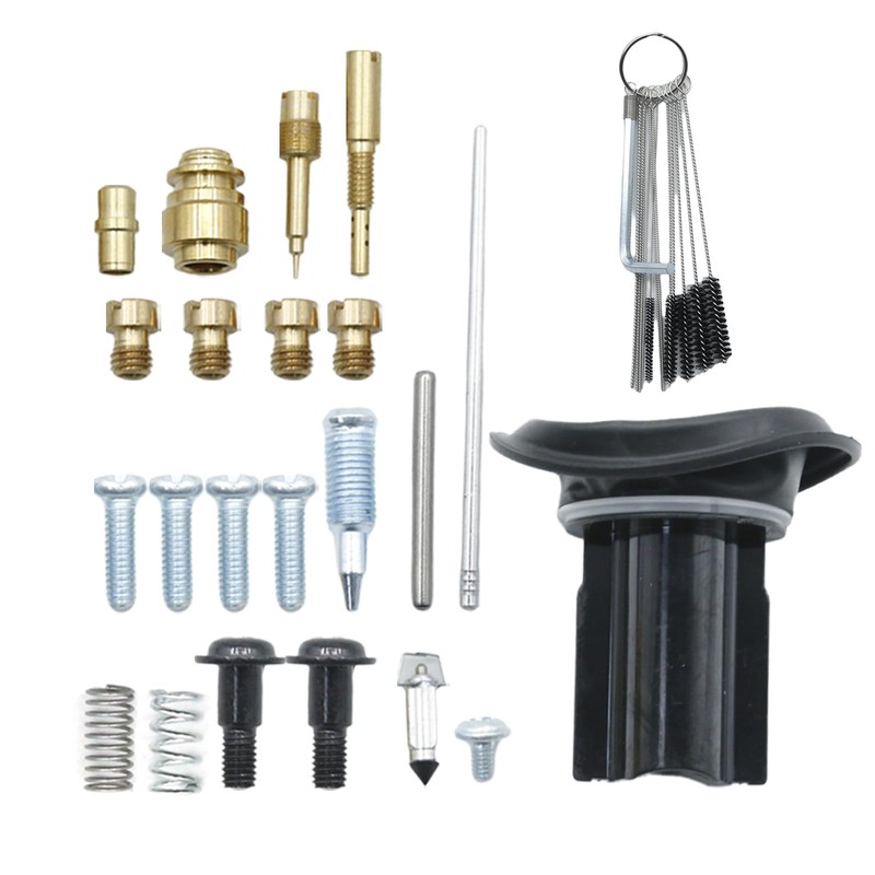 Vkinman 2Pcs Carburetor Repair Kits, Motorcycle Carburetor Repair Kit with