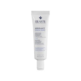 Rilastil Xerolact Crema De Manos 30 Ml Crema de manos nutritiva y reparadora con 20% de Manteca de Karité. Hidrata, nutre y repara la piel