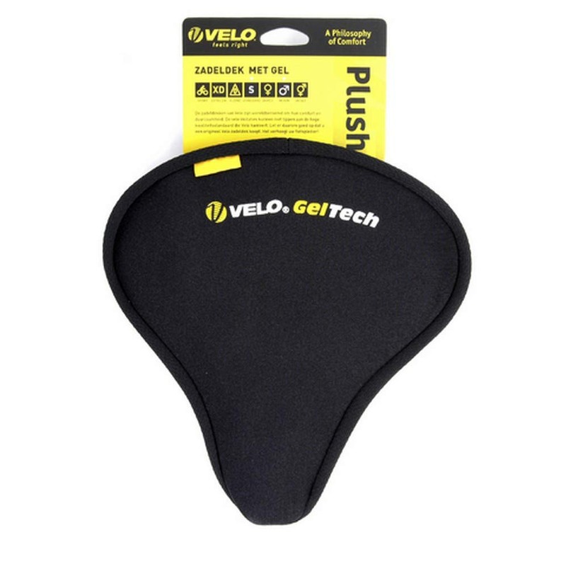 Velo Boys Touring Seat Cover Plush, Black, S