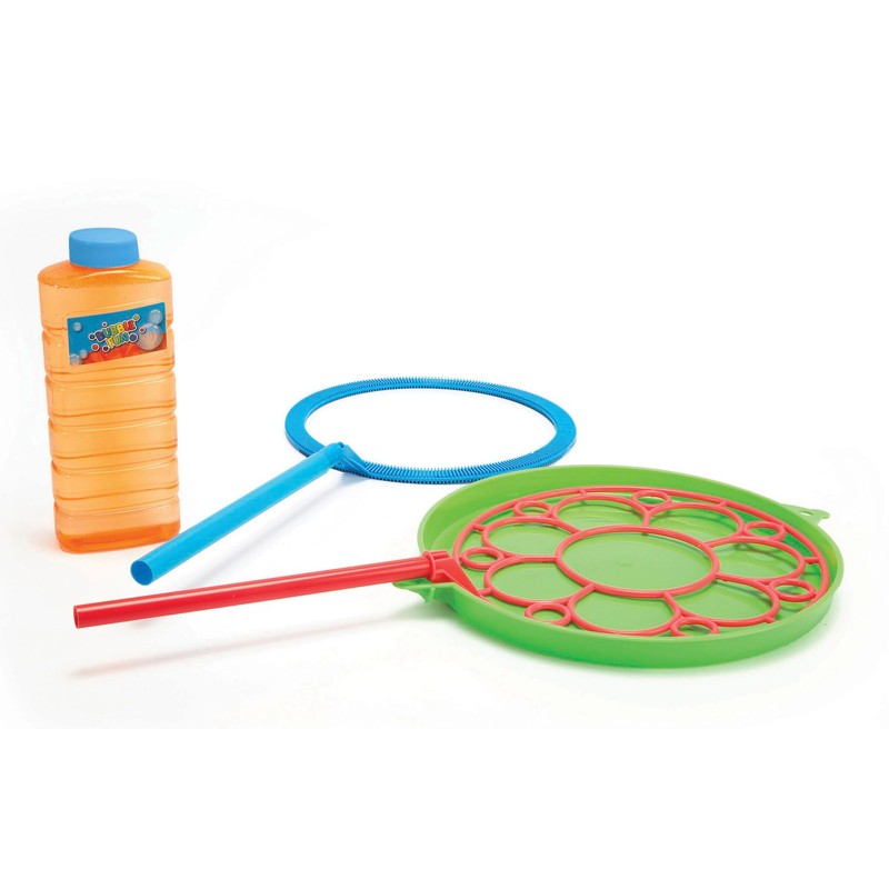 SIMBA Bubble Fun 107286191 Giant Soap Bubble Set 2 Rings