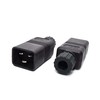 (2 Pack) IEC 320 C20 Rewirable DIY Power Plug Adapter,Toptekits