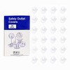 Baby Safety Clear Outlet Covers (24 Pack) – Child Proof