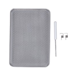 Flying Insect Screen with Installation Tool Heavy Duty Stainless Steel Bug Screen for RV Furnace Vent Cover