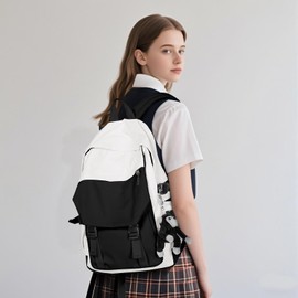 SZLX School Backpack Women's Lightweight School Bag Casual Daypack College Laptop Backpack for Men Women Waterproof Travel Backpack for Sports High School Backpack Teenager School Bags Backpack Girls