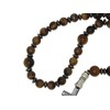 W10 Anglican Prayer Beads, Anglican Rosary, Anglican Chaplet, 8mm Tiger