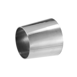 Hihaha Car Mandrel Exhaust Bend Elbow Pipe 304 Stainless Steel Concentric Reducer 2.5" OD to 3" OD 1pcs Durable Material