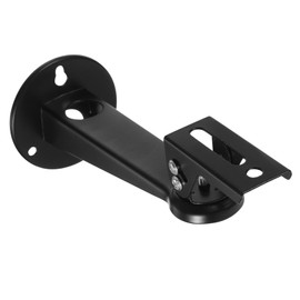 Mipcase Mini Projector Wall Mount Bracket Multifunctional Security Camera Holder Sturdy Design for Home Theaters Conference Rooms Space Saving Projector Mounting Black