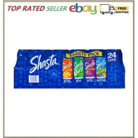 Shasta Variety Pack 12 oz., 24 pk.