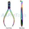 AAProTools Multi Rainbow Color Distal End Cut Plier, Hold &
