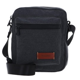 Picard Go Eco Crossbody Bag Anthracite, charcoal