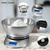 ProfiCook PC-KW 1040 Digitale Küchenwaage, Gehäuse, Schüssel und Wiegefläche aus