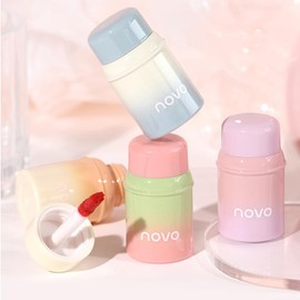 SNS Cute Lip Makeup with High Coloring and Melting Skin Tone, No Makeup Crumbling, Tinting, Adhesion, Long Lasting for a Long Time, Lustrous Skin Tone, No Peeling, Lip Gloss, Moisturizing, Glitter,