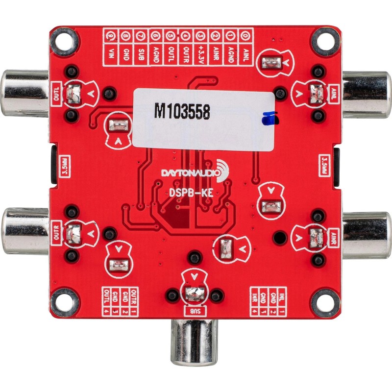 Dayton Audio DSPB-KE Kernel DSP Expansion 2 In 3 Out