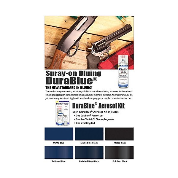 DuraBlue Aerosol Kit (Polished Blue Black)