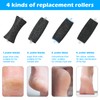 Jorest 10Pcs Replacement Rollers Compatible with Scholl Velvet Smooth, 2