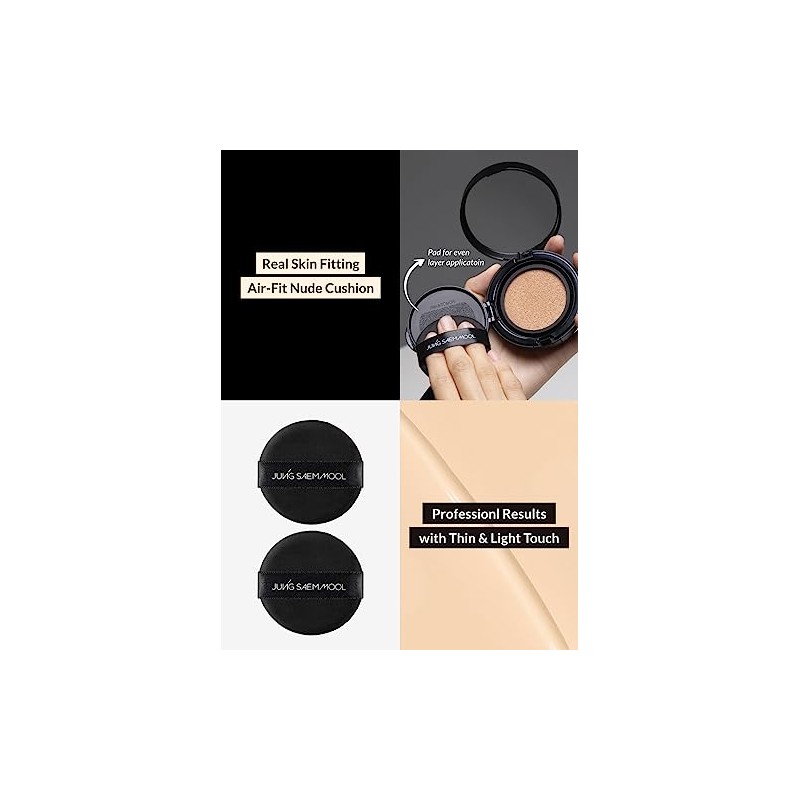 JUNG SAEM MOOL- [JUNGSAEMMOOL OFICIAL] Almohadilla de maquillaje de larga