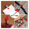 Metal Spring Clamps Set, 24 Pieces, 46 x 25 mm,